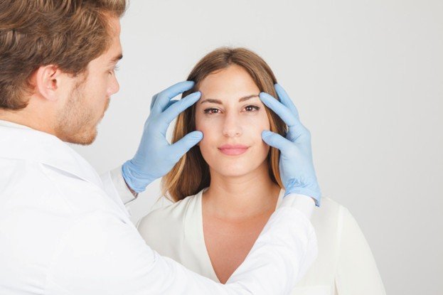 Non-surgical eye bag removal